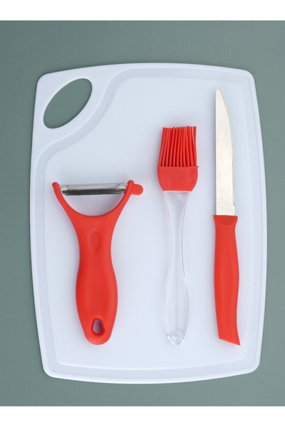 Bisbell 4PCS Professional Kitchen Tool Set - Stainless Steel Knife, Scissors ...