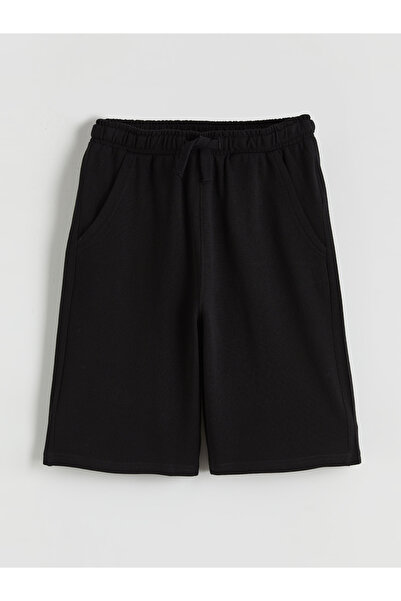 LC Waikiki Pantaloni scurți din pique pentru băieți cu talie elastică