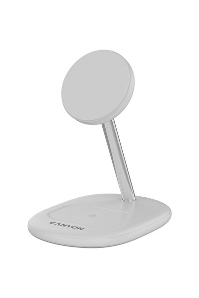 CANYON Statie de incarcare CNS-WCS205W 15 W 2-in-1 Alb