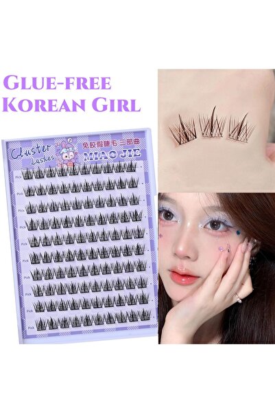 Choice MIX Japanese Manga MIAOJIE No-Glue False Eyelashes-Easy 3-Step Applica...