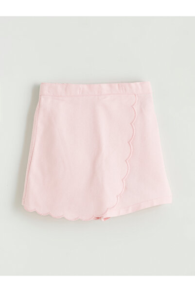 LC Waikiki تنورة قصيرة للبنات بخصر مطاطي قابل للتعديل