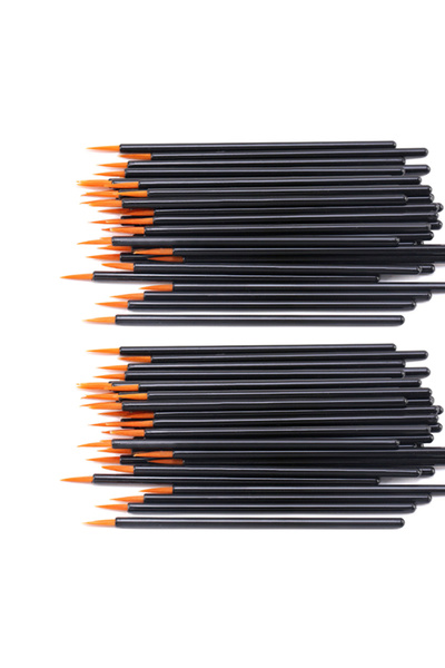 choice2 Yellow 100PCS 50/100pcs Eyeliner Brushes Eyelash Eyeshadow Applicator...