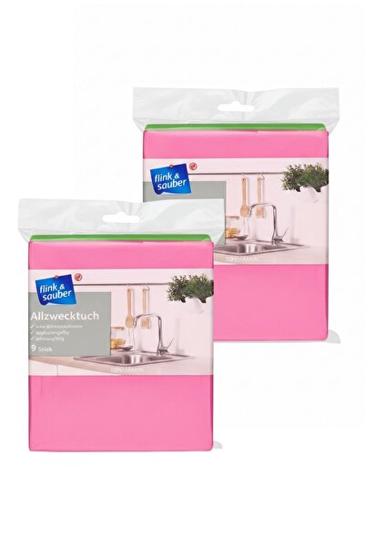 Flink Sauber Πανί Καθαρισμού Πολλαπλών Χρήσεων 38x38 εκ. Συσκευασία 9 τεμαχίω...