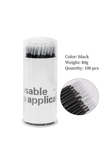 Choice Black-L-box Wholesale Brush Applicato Disposable Spiral Handle Microbr...