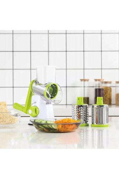 Kinghoff Manual grater for vegetables and fruits, dimensions 26.5x12.5x24cm,