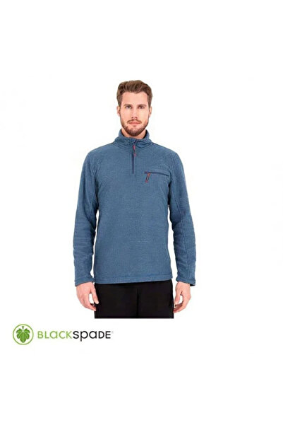 Blackspade Yün Sweatshirt Mavi