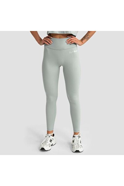 GymBeam Colanți cu talie înaltă Limitless pentru femei, culoare eucalipt