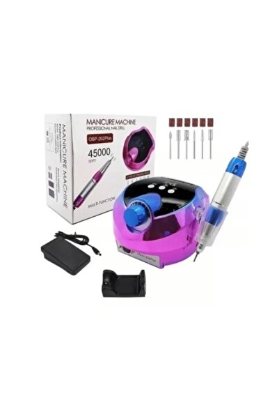 GIRLS CORNER Electric nail drill 202 digital, 45,000 RPM, 80W - with digital ...