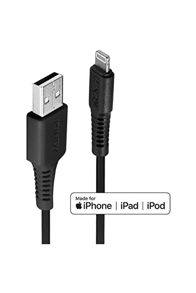 LİNDY Cablu USB A 2.0 la Lightning 1m