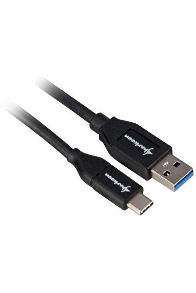 SHARKOON USB 3.1 Cable A-C - black - 1m