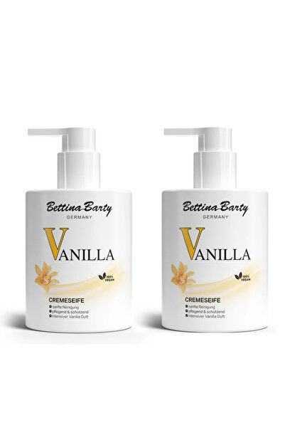 BETTİNA BARTY صابون سائل مرطب بالفانيليا 300 مل - متعادل الحموضة، نباتي 2 قطعة