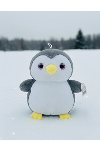 Takara Tomy Gray Penguin Plush Toy 40cm Soft and Furry Sleeping Companion. No...
