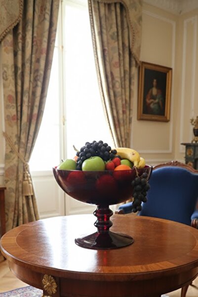 DECOSTYLE Renkli Transparan – Dekoratif Sunum & Servis Kasesi Yükseklik: 220m...