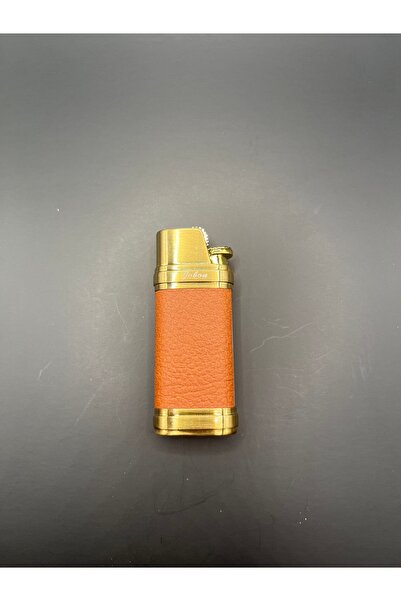 Hunter Jobon Yazılı Deri Premium Metal Çakmak