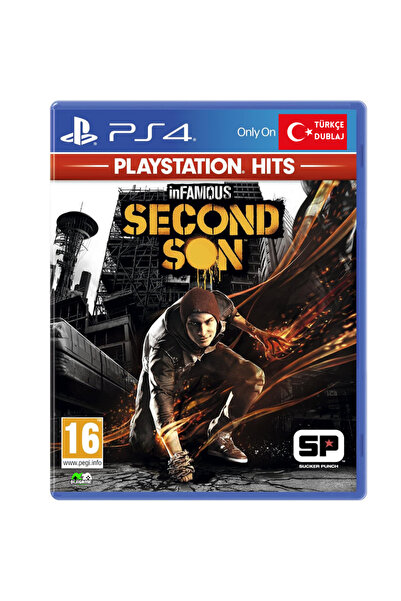 Sucker Punch inFamous Second Son Türkçe Dublaj Ps4 ve Ps5 Uyumlu DİJİTAL