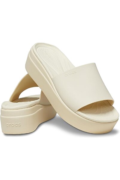 Crocs Бежови чехли 208728 -2Y2