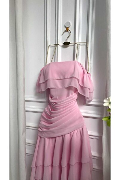 SandIfashion فستان ميدي انيق