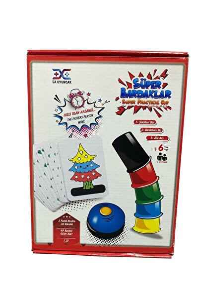 Han toys Super Cups Educational Intelligence Game 8077