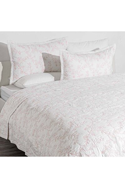 Generic Boutique Blanche 3pcs queen cotton comforter set 200*230cm, white