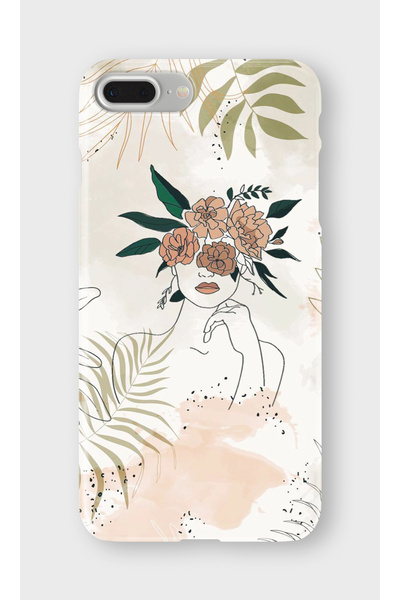 lelia حافظة هاتف شفافة مطبوعة متوافقة مع iPhone 6/6S Plus |   مجموعة OneLine ...