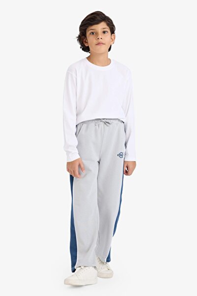 DeFacto Boy's Tracksuit Bottoms G6373A8/Gr253 Lt.Grey