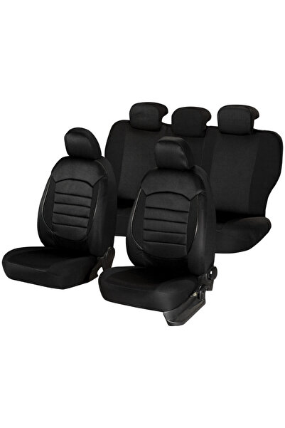 SMARTIC car seat cover set, Urban, 11 pieces, airbag compatible, 3 layers of ...