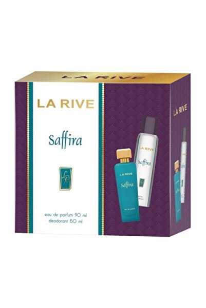 La Rive Gift Set for Women, Saffira, Perfume and Deodorant