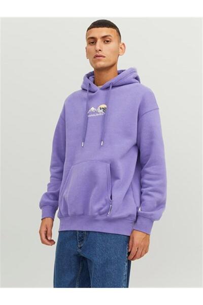 Jack & Jones سويت شيرت رجالي مطرز - سيلفرليك