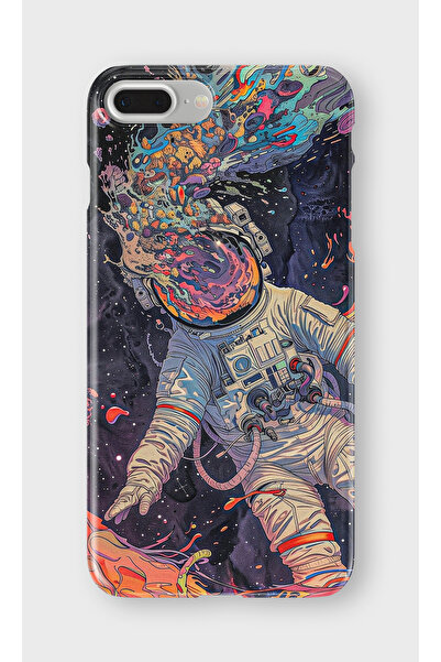 lelia حافظة هاتف شفافة مطبوعة متوافقة مع آيفون 7 بلس |   مجموعة كوزميك وِسبر ...