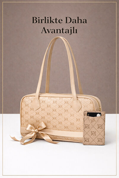 AVCA Дамска черна винтидж чанта тип багет и портмоне с механизъм за карти и о...