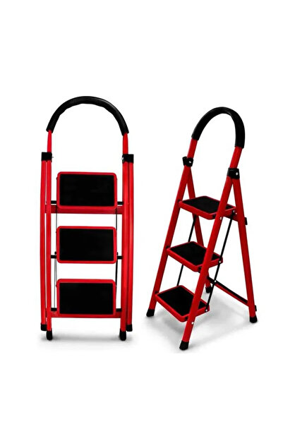 NO BRAND Scara pliabila aluminiu Platforma 30x20 cm - 3 trepte