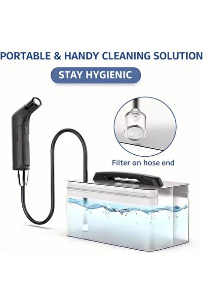 Generic Portable Bidet Shattaf for Travel | Handheld Muslim Shower, High Pressure Rechargeable Portable