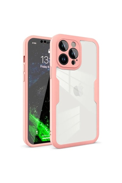 SKYDDAR INNOVATION Carcasă + folie pentru iPhone 12 Pro, [Pachet 360°] ColorV...