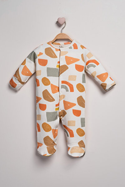 Baby Fou Baby Jumpsuit with Built-In Gloves