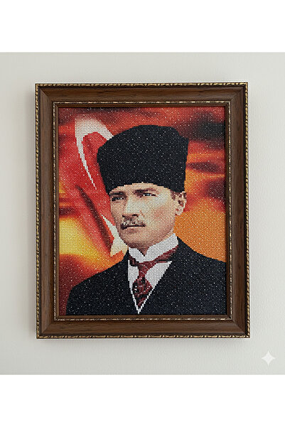 DNZt 5D Diamond Painting 50x40 cm Elmas Mozaik Boncuklu Taşlı Goblen Pano Tab...