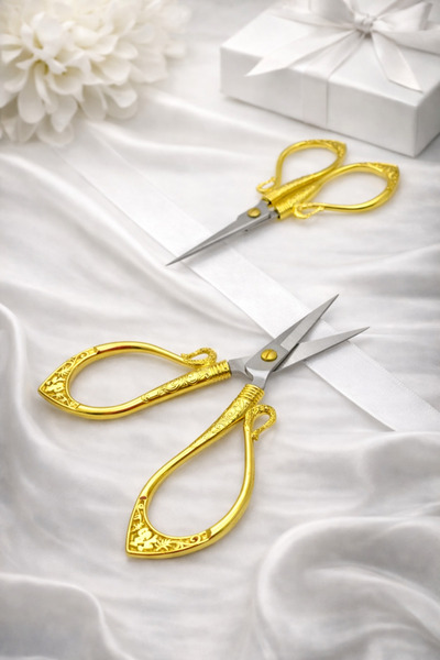 ZEYMERADE Foarfece pentru cusut și broderie, model elegant, pentru ceremonii,...