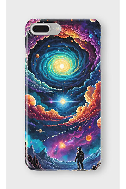 lelia حافظة هاتف شفافة مطبوعة متوافقة مع آيفون 7 بلس |   مجموعة كوزميك وِسبر ...