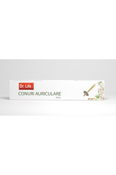 Dr Lİfe Conuri Urechi Adulti Dr.Life, Lumanari Auriculare, Curatare Ceara Urechi, Detox Auricular (2buc)