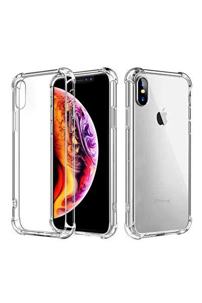 Primo Plus جراب حماية لهاتف آيفون X-XS، شفاف، مقاوم للاصفرار