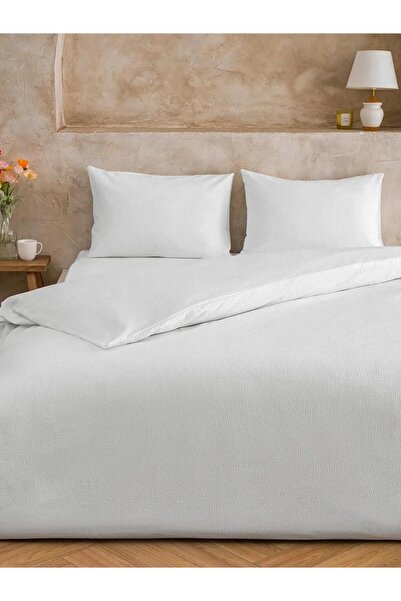 LC Waikiki Pink Double Cotton Duvet Cover Set (S6)