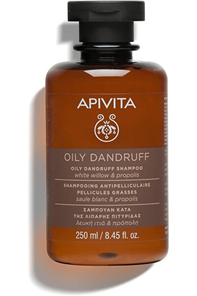 Apivita شامبو للشعر الدهني، مضاد للقشرة، بمكونات طبيعية