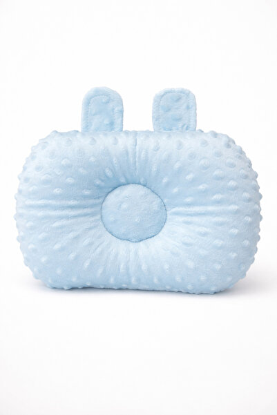 Jaju Baby Μπλε Μαξιλάρι Ρεβιθιού 0-12 Μηνών Μαξιλάρι Βρεφικής Κεφαλής για Δια...