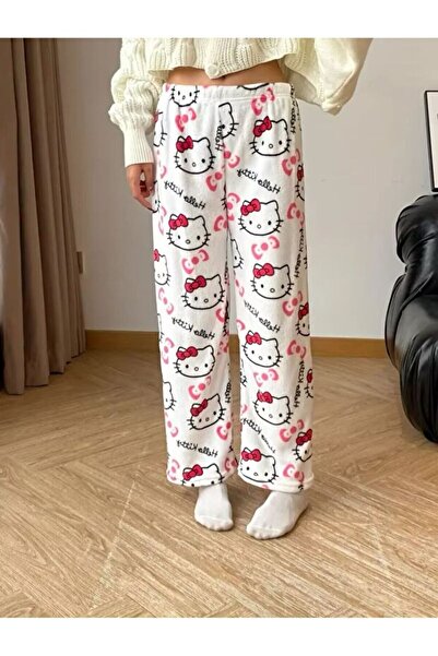 Gofeel OPHELLA peluş hello kitty eşofman altı