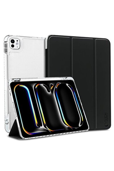 Tech-Protect iPad Pro 13" 2024 Black/Clear Smartcase Pen Hybrid Cover