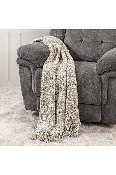 Generic Space dyed braided yarn woven throw 130*170cm