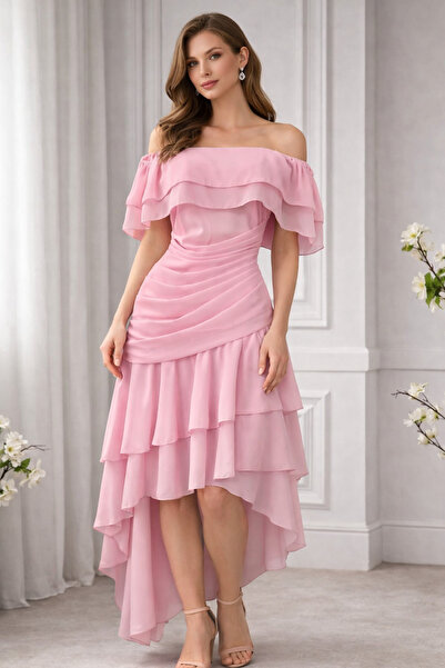 SandIfashion Elegant midi dress