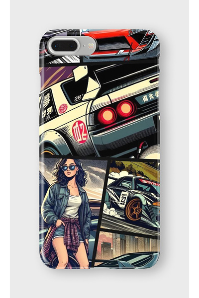 lelia حافظة هاتف شفافة مطبوعة متوافقة مع آيفون 8 بلس |   مجموعة المنتجات: Tur...