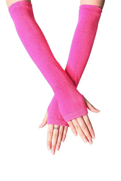 EFAYN.RO Manusi dama, model lung cu degete descoperite, marime universala, ro...