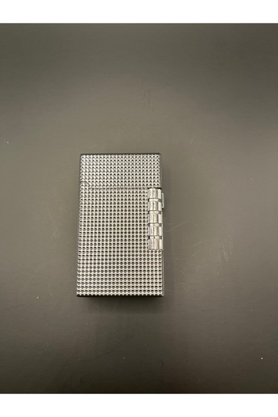 Hunter Dupont Tarzı Metal Çakmak – Yandan Çevirmeli | Alevli & Pürmüzlü