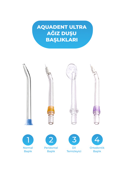 PiranTech AquaDent Ultra | Yedek Başlık Seti